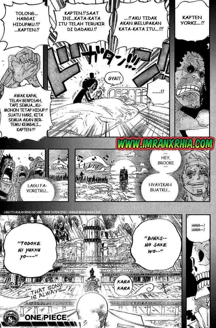 One Piece Chapter 487 Gambar 19