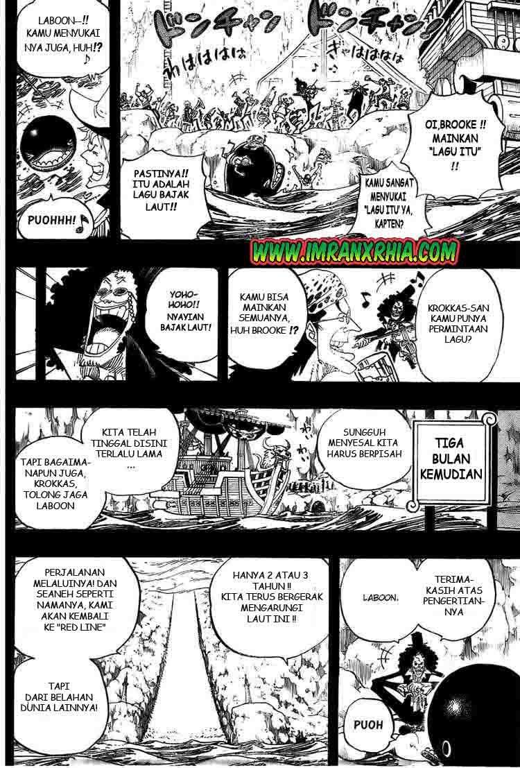 One Piece Chapter 487 Gambar 10