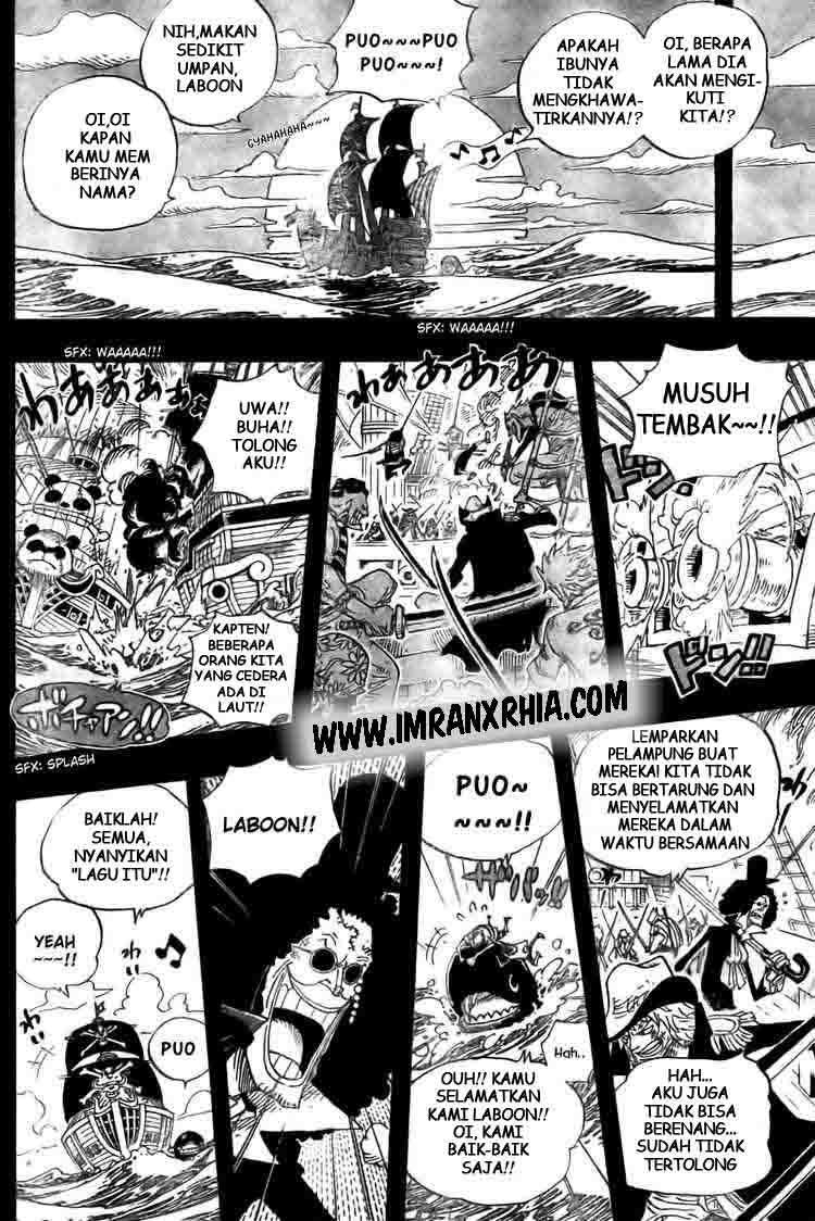 One Piece Chapter 487 Gambar 4