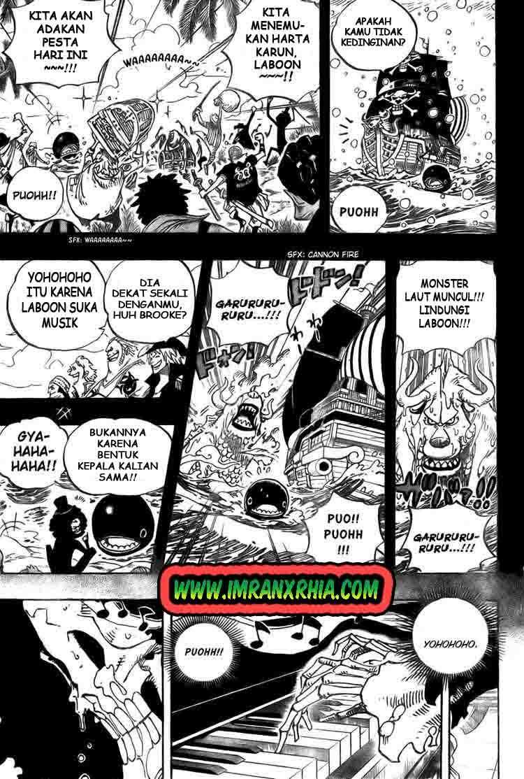 One Piece Chapter 487 Gambar 5
