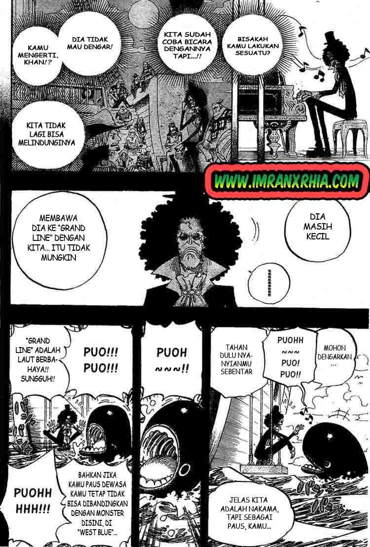 One Piece Chapter 487 Gambar 6