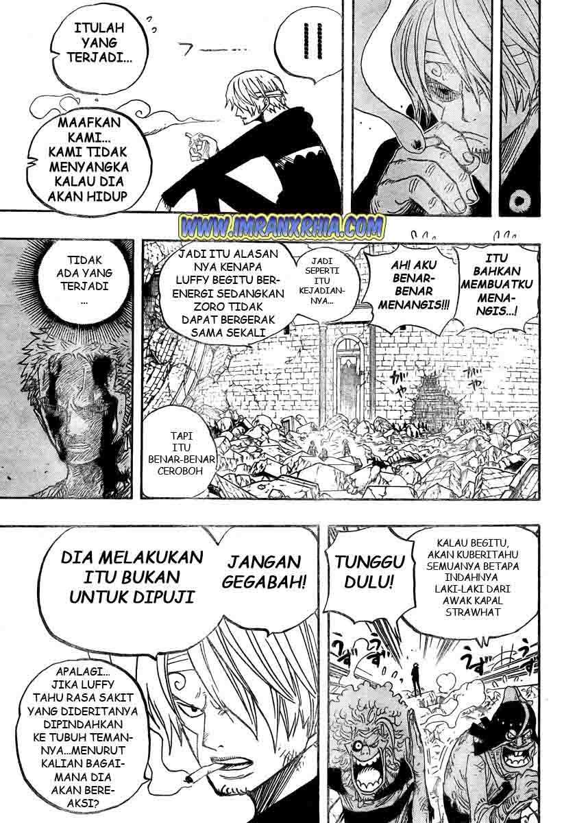 One Piece Chapter 486 Gambar 9