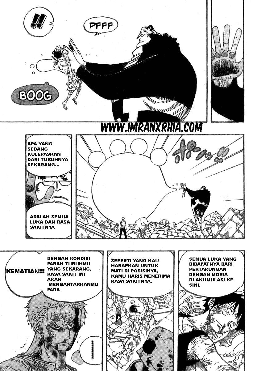 One Piece Chapter 485 Gambar 15