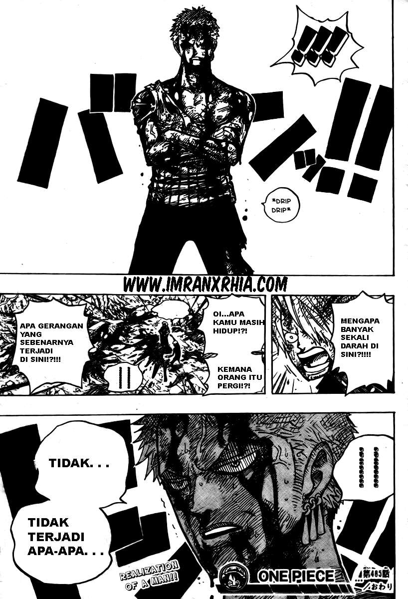 One Piece Chapter 485 Gambar 19