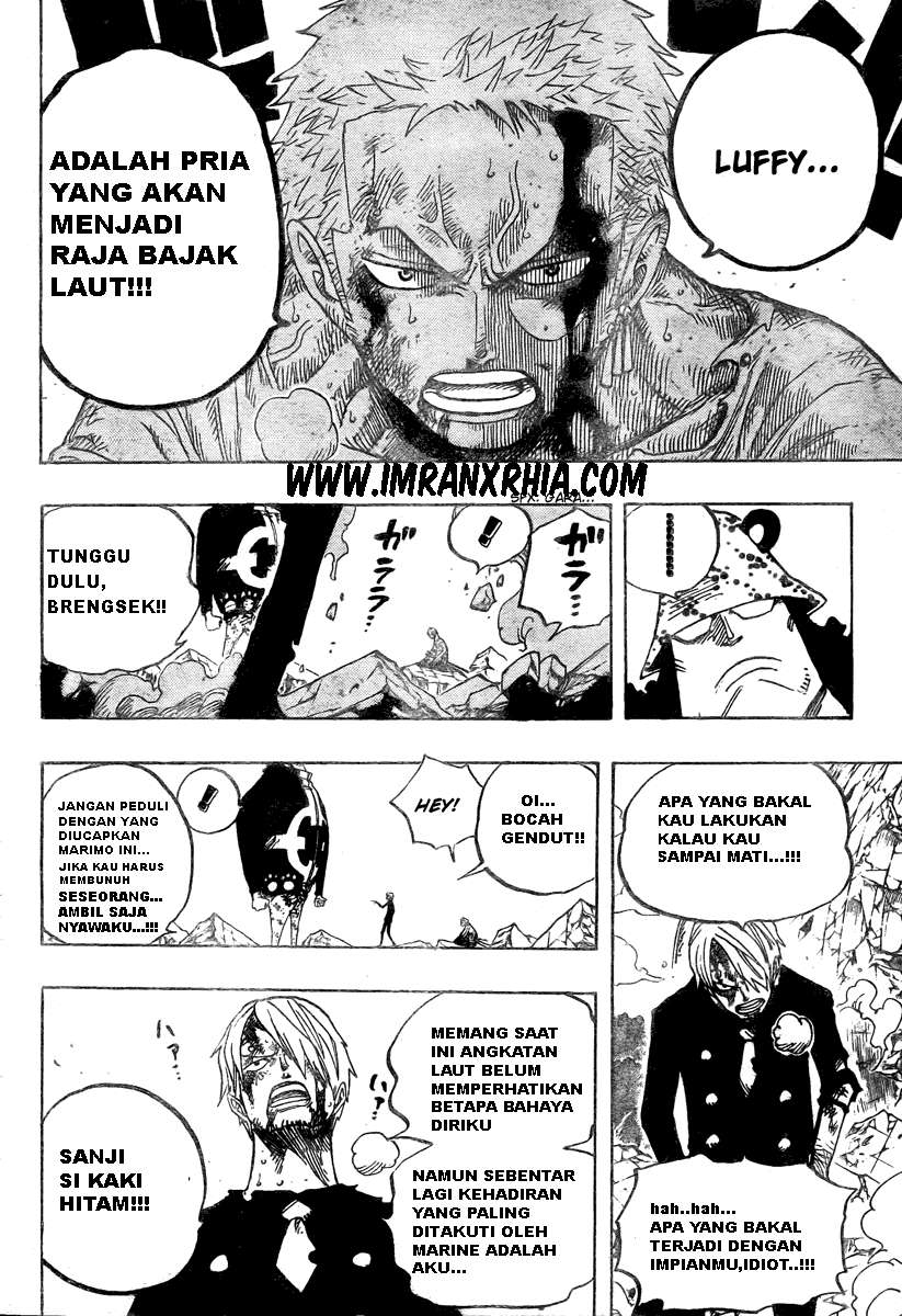 One Piece Chapter 485 Gambar 12