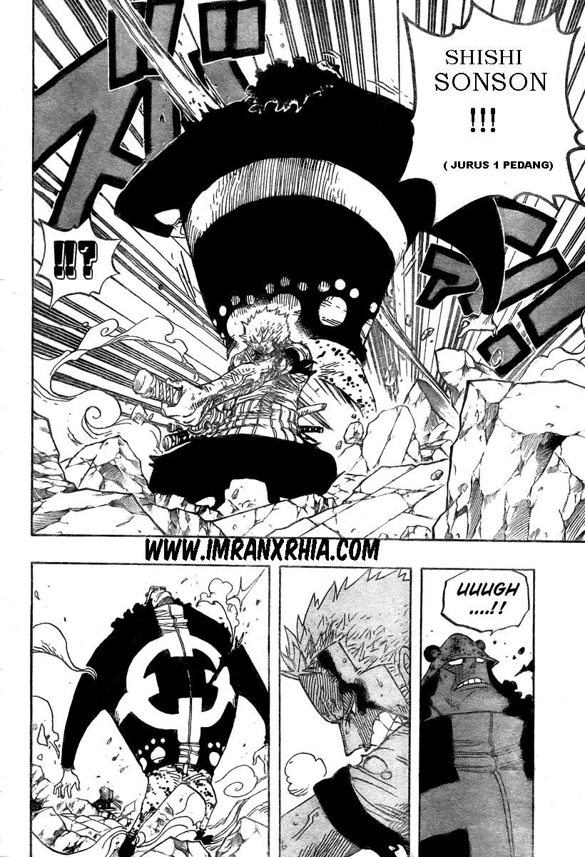 One Piece Chapter 485 Gambar 6