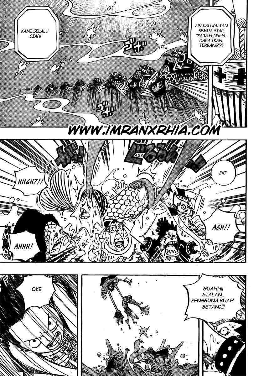 One Piece Chapter 492 Gambar 17