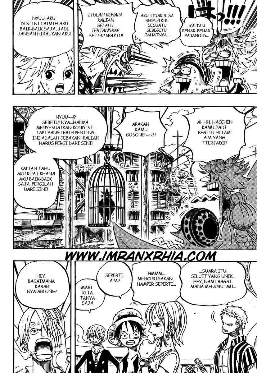 One Piece Chapter 492 Gambar 12