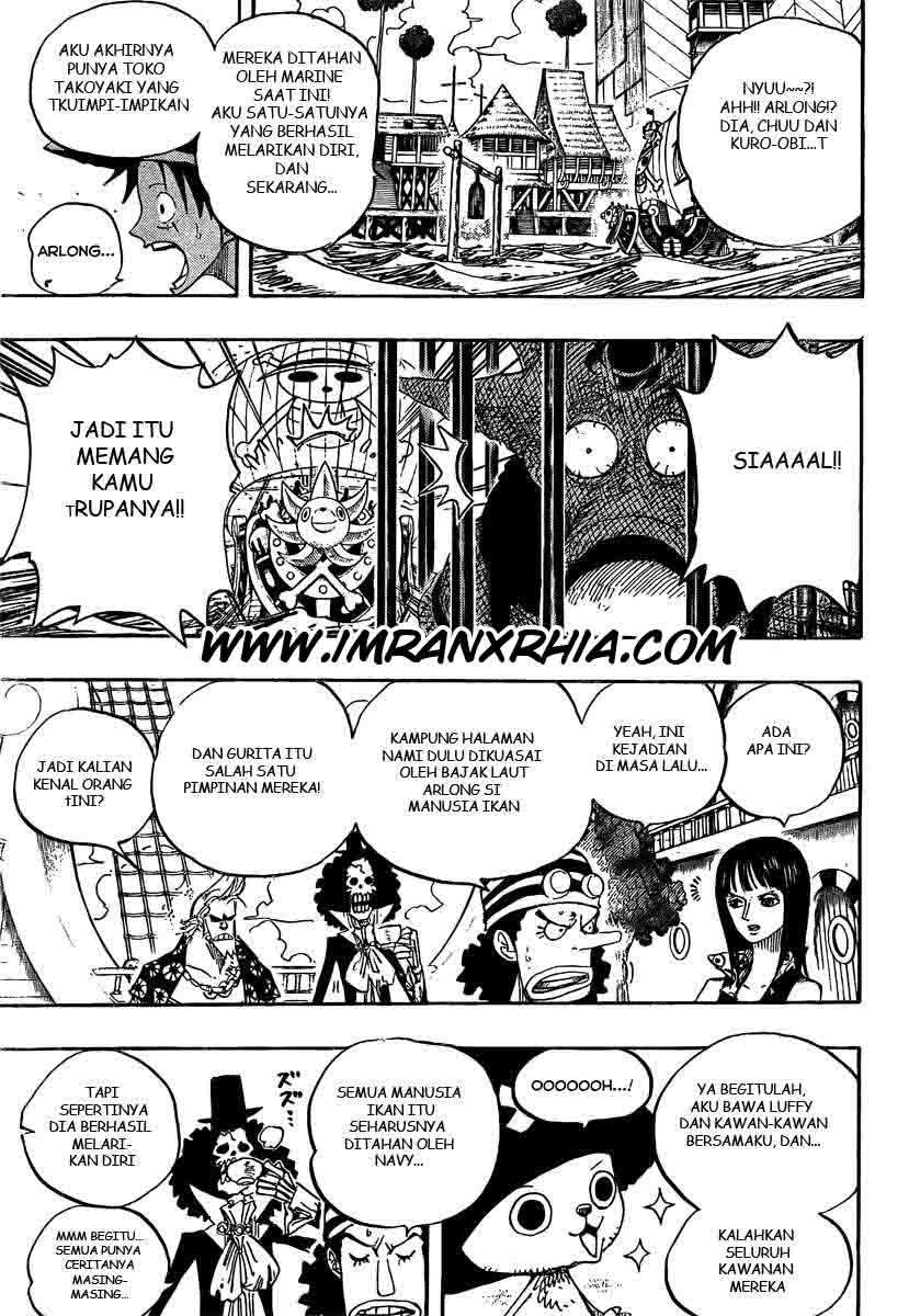 One Piece Chapter 492 Gambar 13