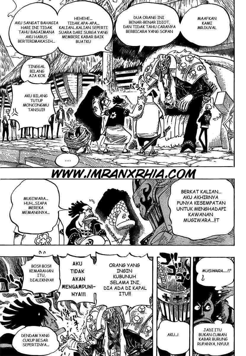 One Piece Chapter 492 Gambar 7