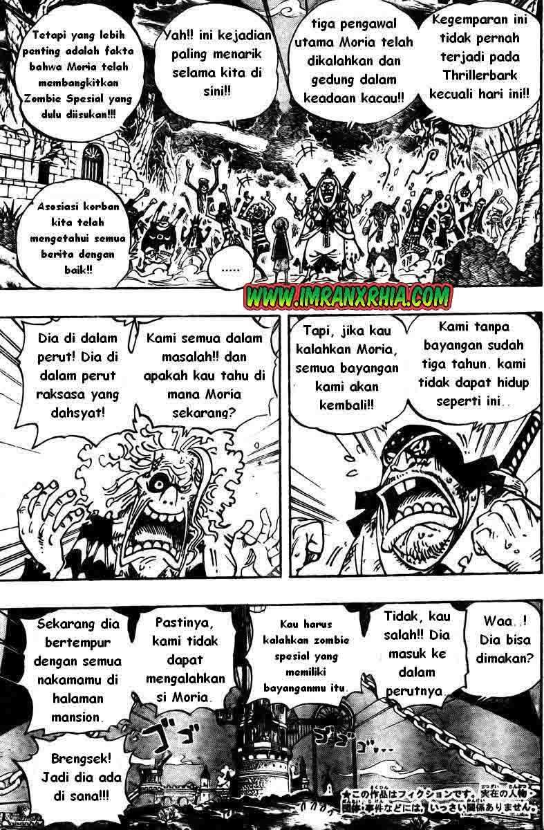 One Piece Chapter 476 Gambar 3