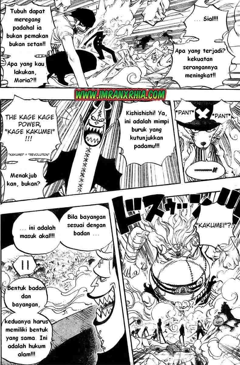 One Piece Chapter 476 Gambar 9