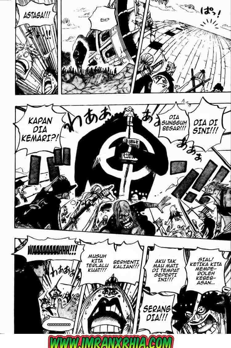One Piece Chapter 483 Gambar 17