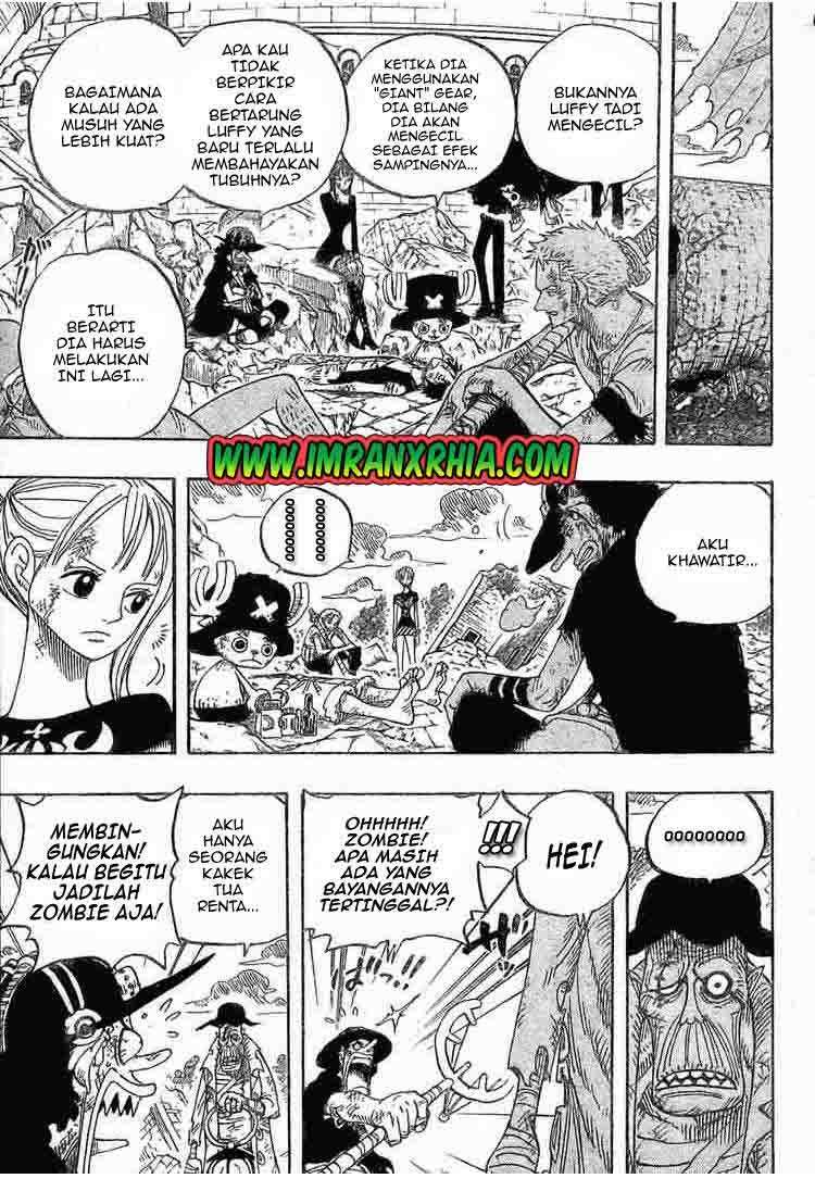 One Piece Chapter 483 Gambar 10
