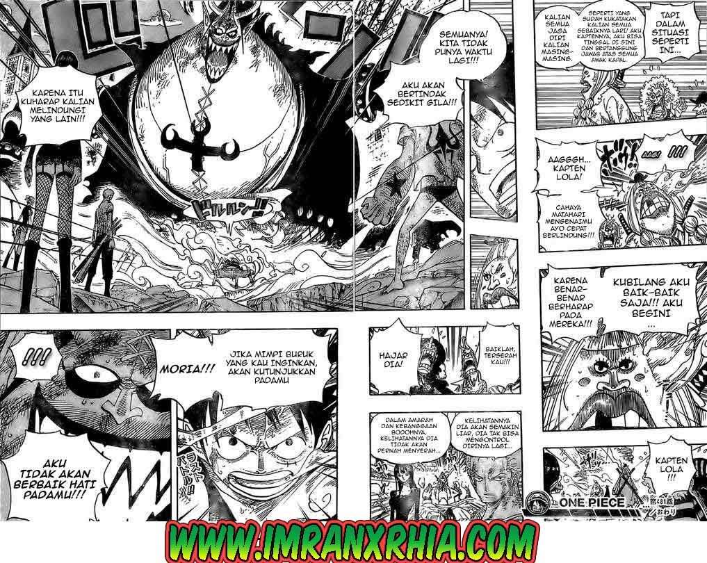One Piece Chapter 481 Gambar 17