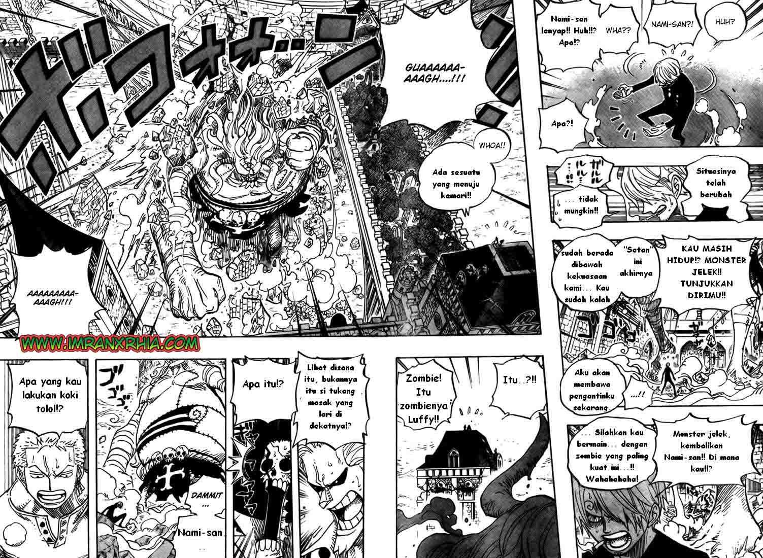 One Piece Chapter 469 Gambar 13