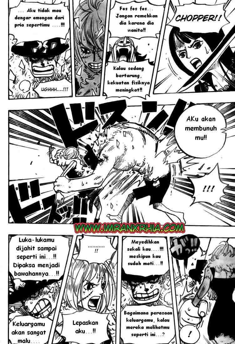 One Piece Chapter 468 Gambar 12