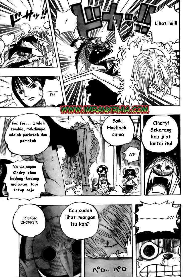 One Piece Chapter 468 Gambar 7
