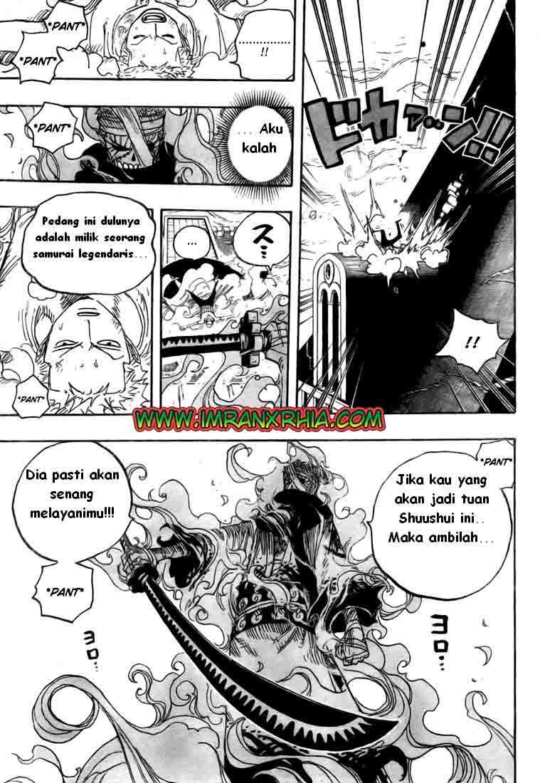 One Piece Chapter 467 Gambar 16