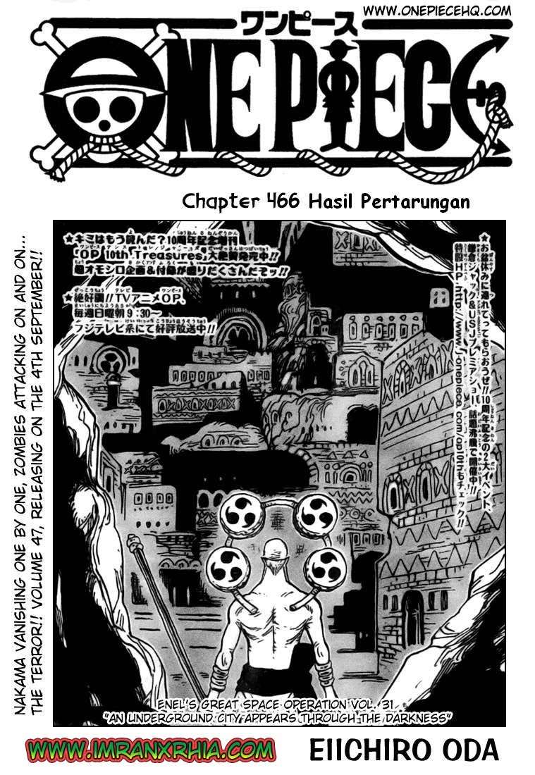 Komik One Piece Chapter 466 gambar nomor 1