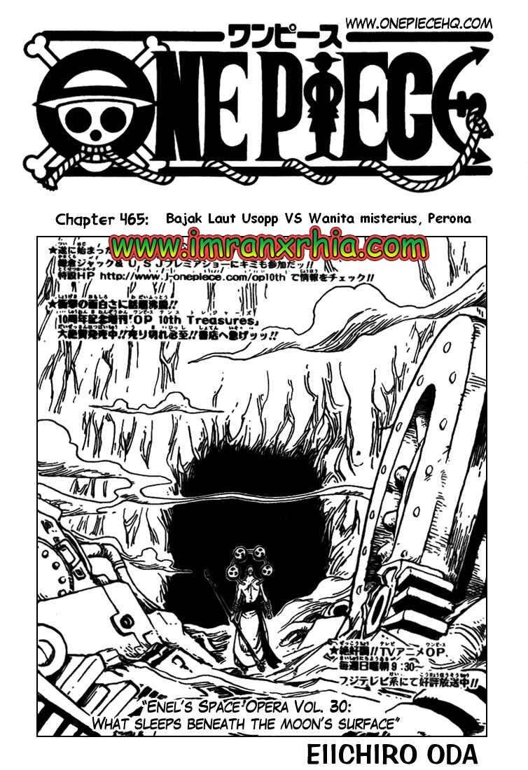Komik One Piece Chapter 465 gambar nomor 1