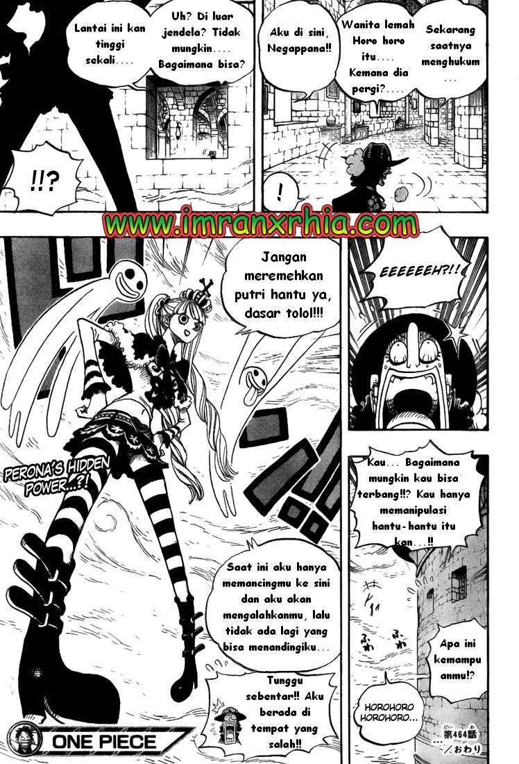One Piece Chapter 464 Gambar 16