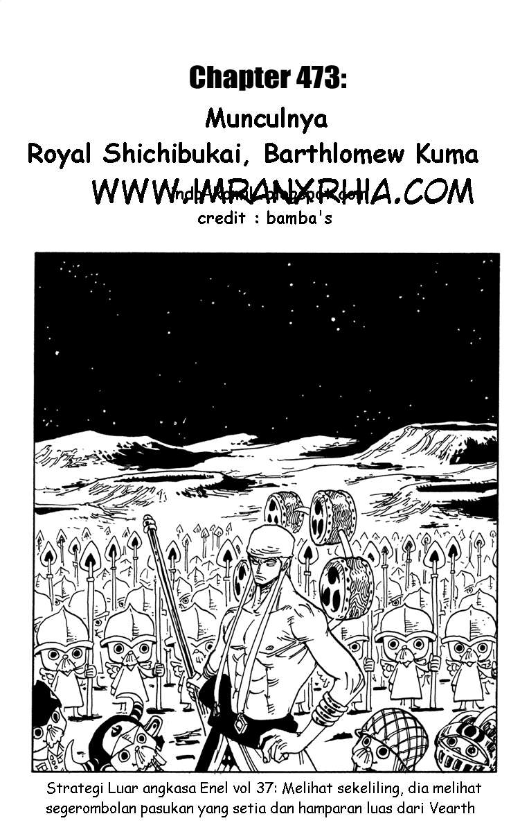 Komik One Piece Chapter 473 gambar nomor 1