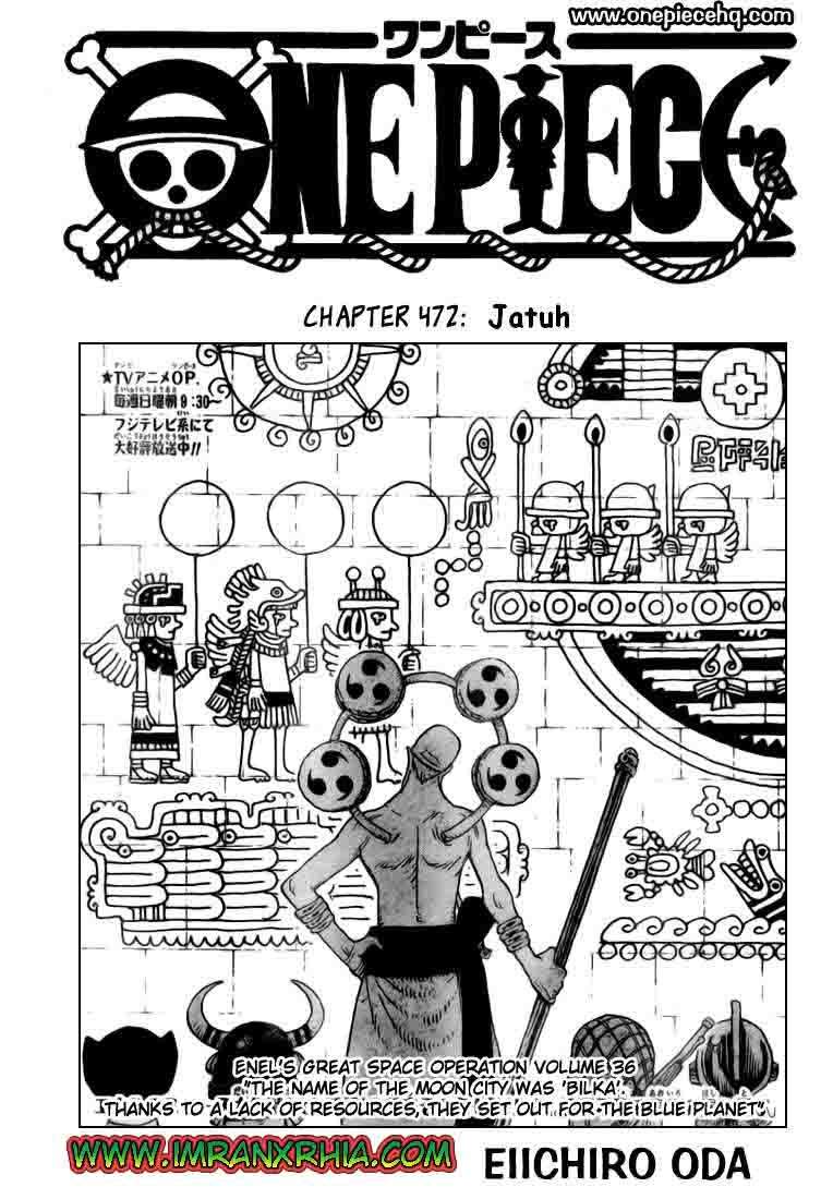 Komik One Piece Chapter 472 gambar nomor 1