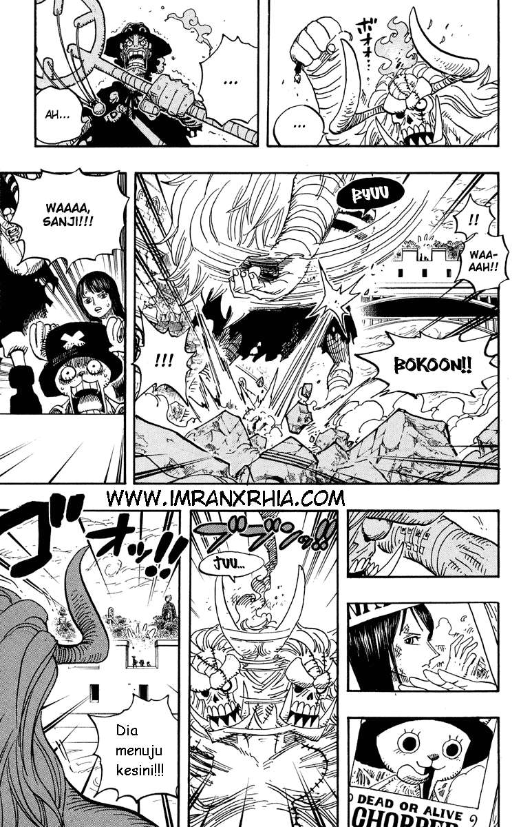 One Piece Chapter 470 Gambar 8