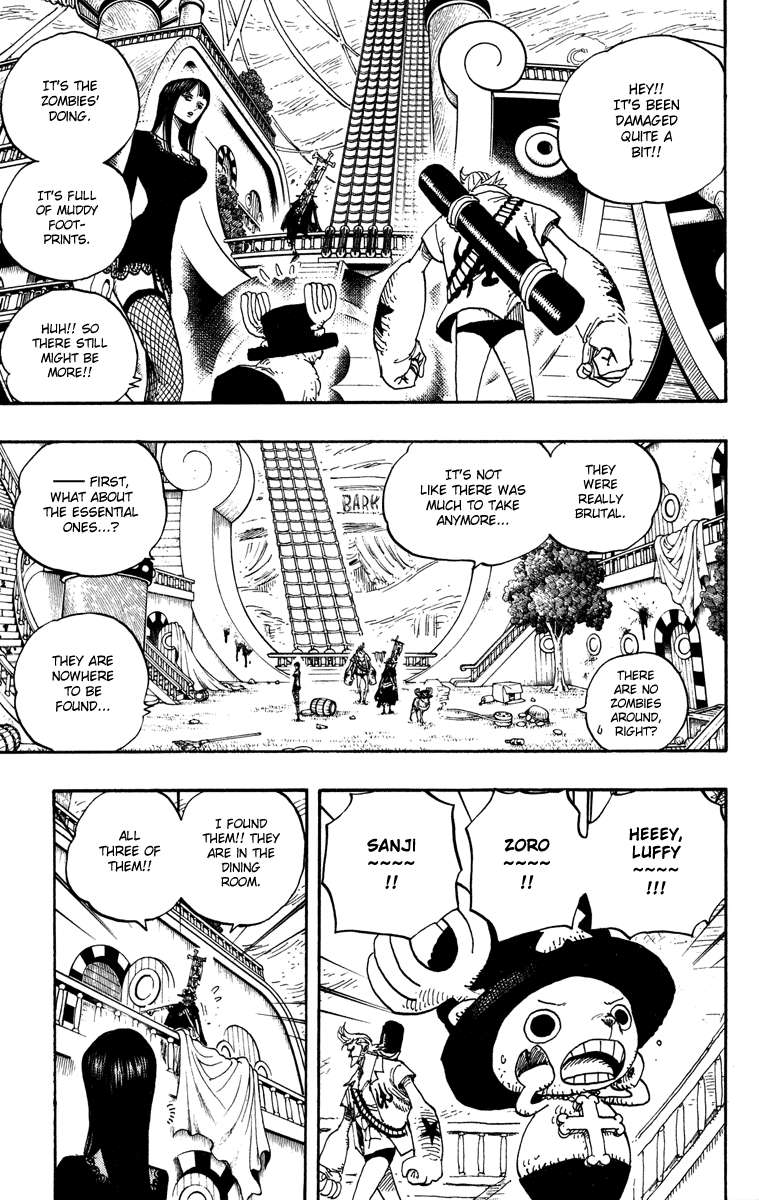 One Piece Chapter 458 Gambar 16