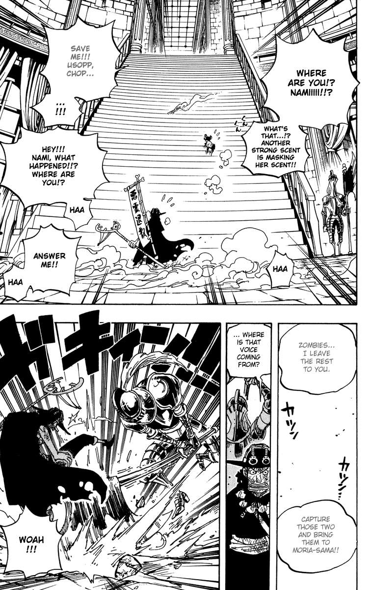 One Piece Chapter 457 Gambar 17