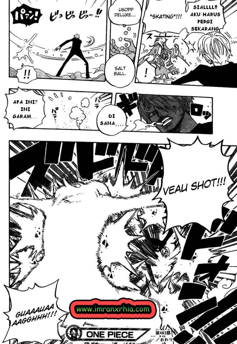 One Piece Chapter 463 Gambar 18