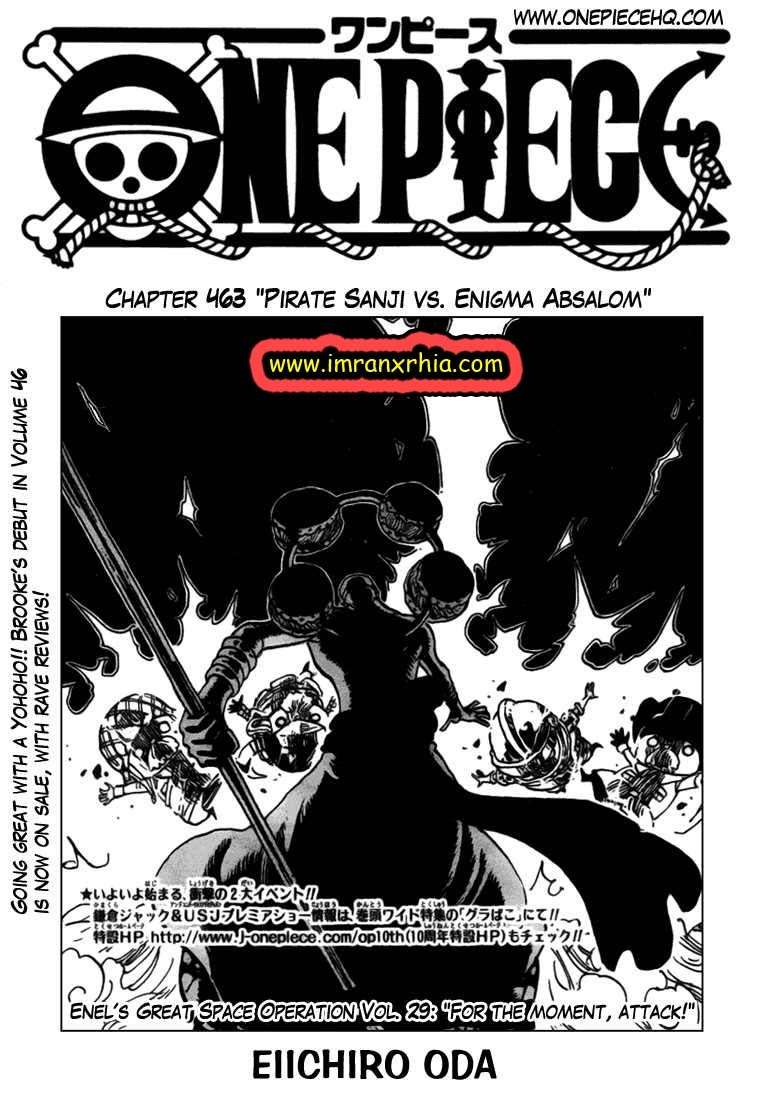 Komik One Piece Chapter 463 gambar nomor 1