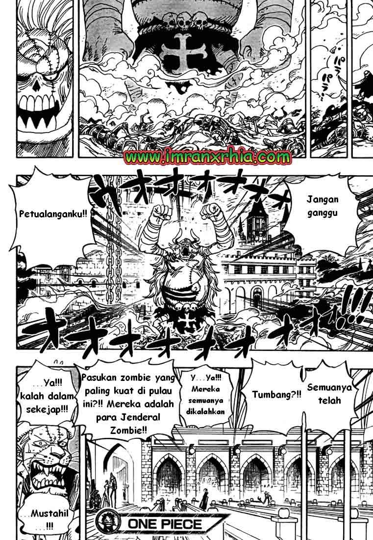 One Piece Chapter 462 Gambar 17