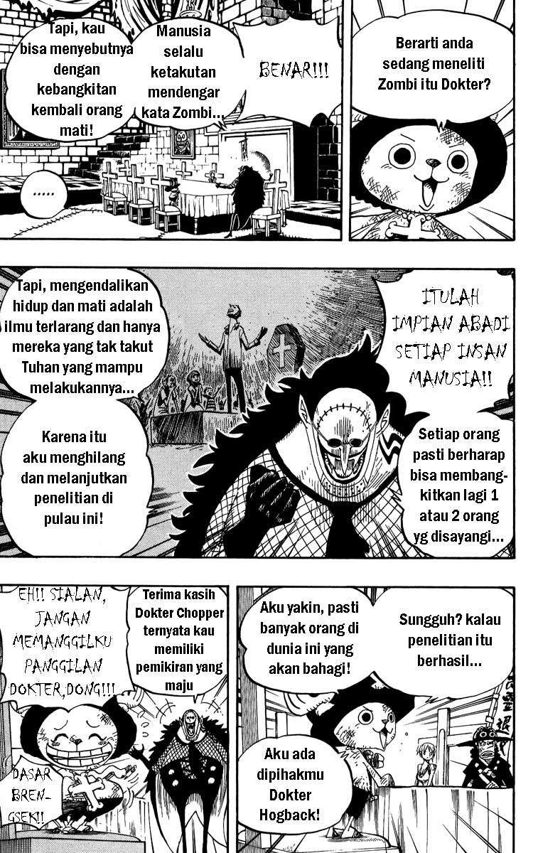 One Piece Chapter 446 Gambar 8