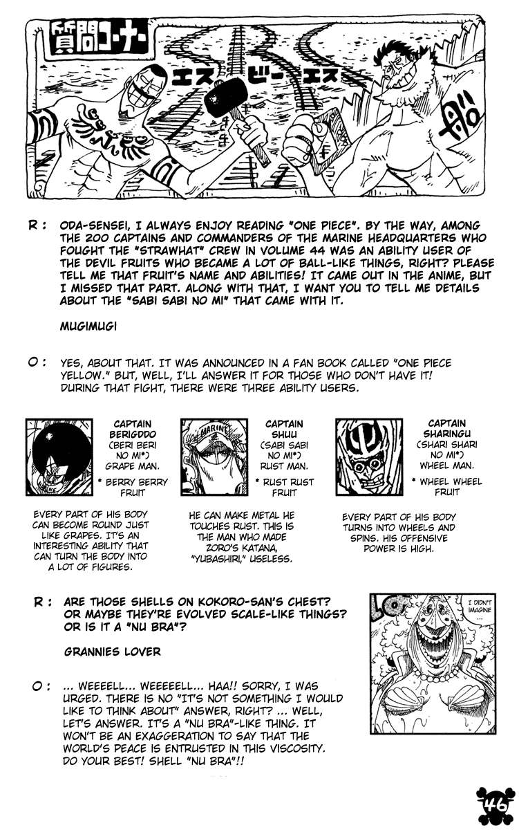 One Piece Chapter 451 Gambar 19