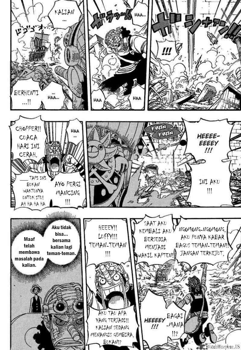 One Piece Chapter 438 Gambar 14