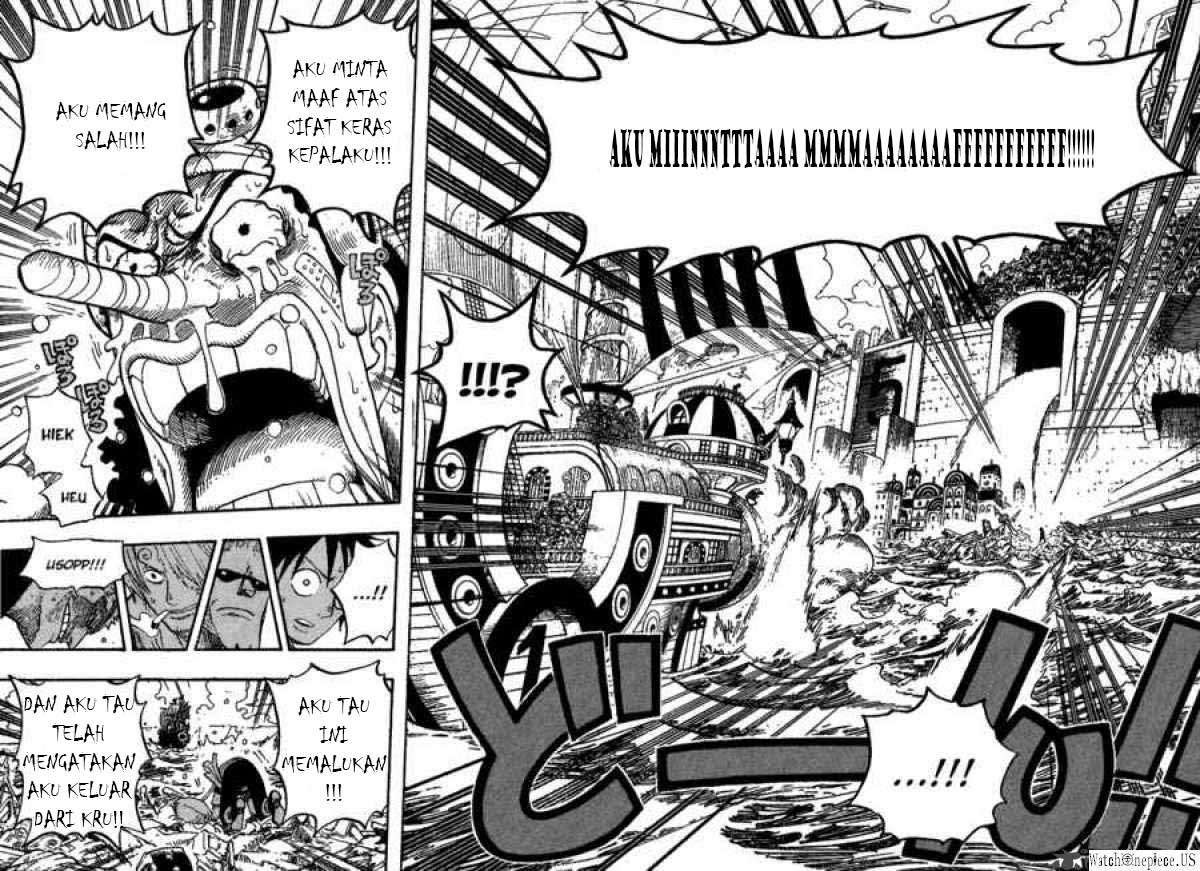 One Piece Chapter 438 Gambar 16