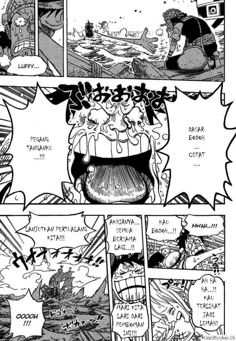 One Piece Chapter 438 Gambar 18