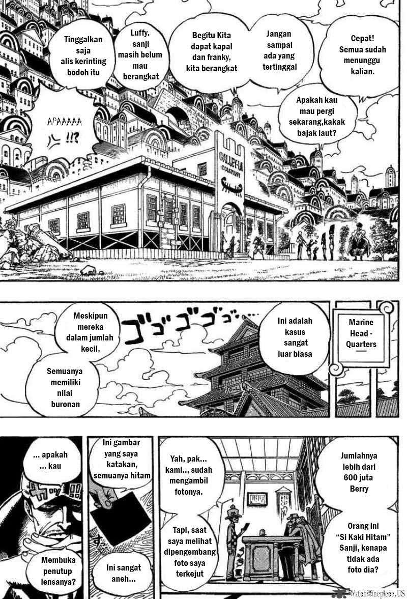 One Piece Chapter 436 Gambar 3