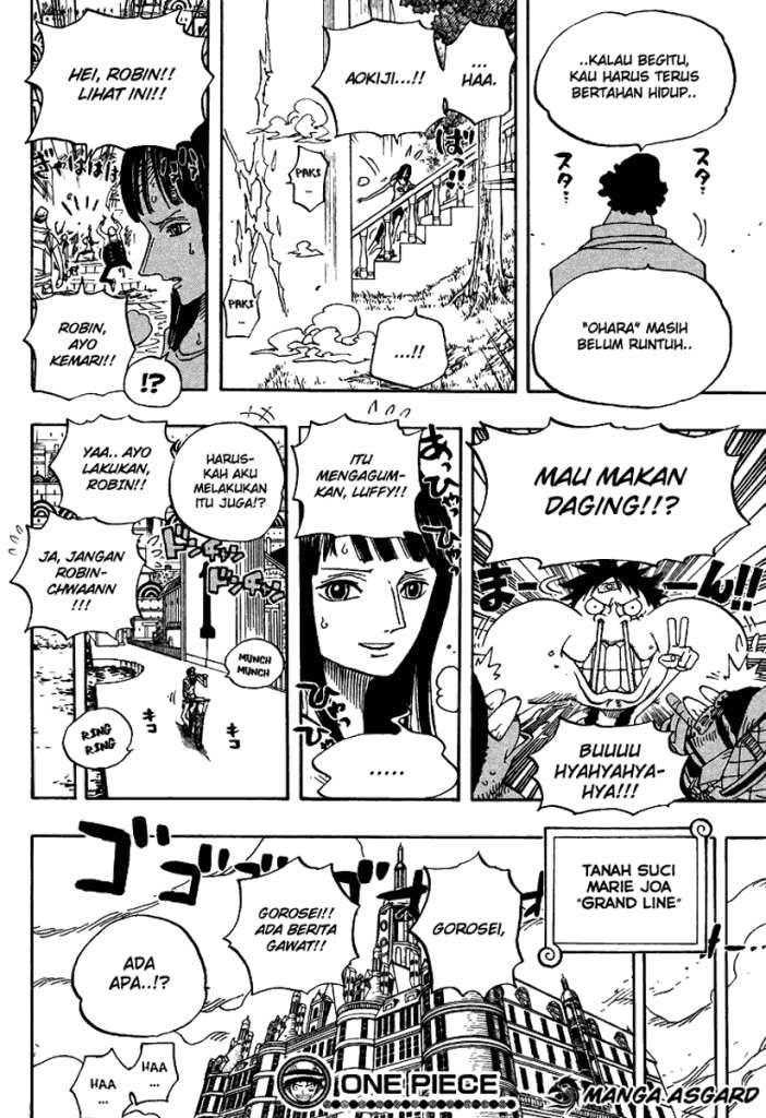 One Piece Chapter 433 Gambar 16