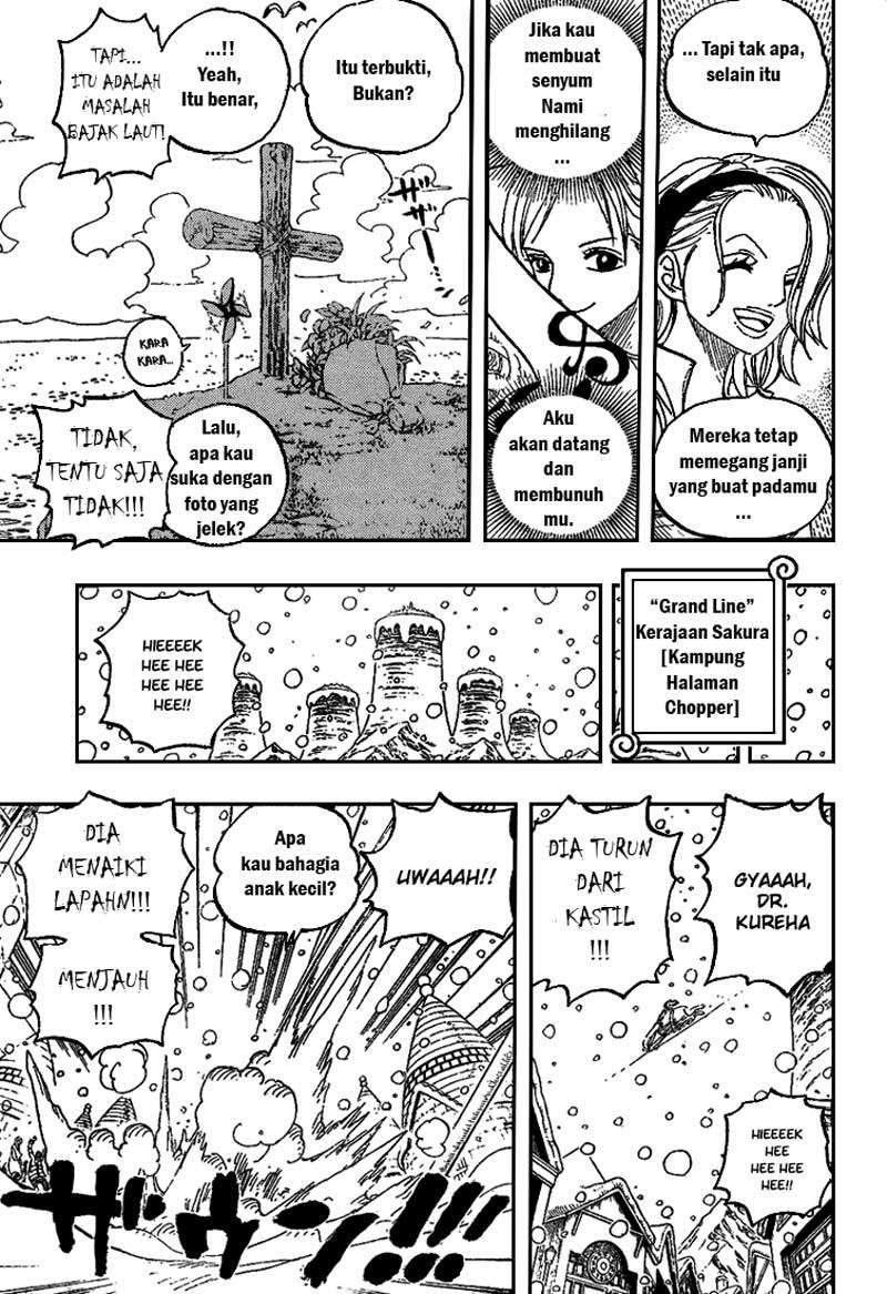 One Piece Chapter 440 Gambar 7