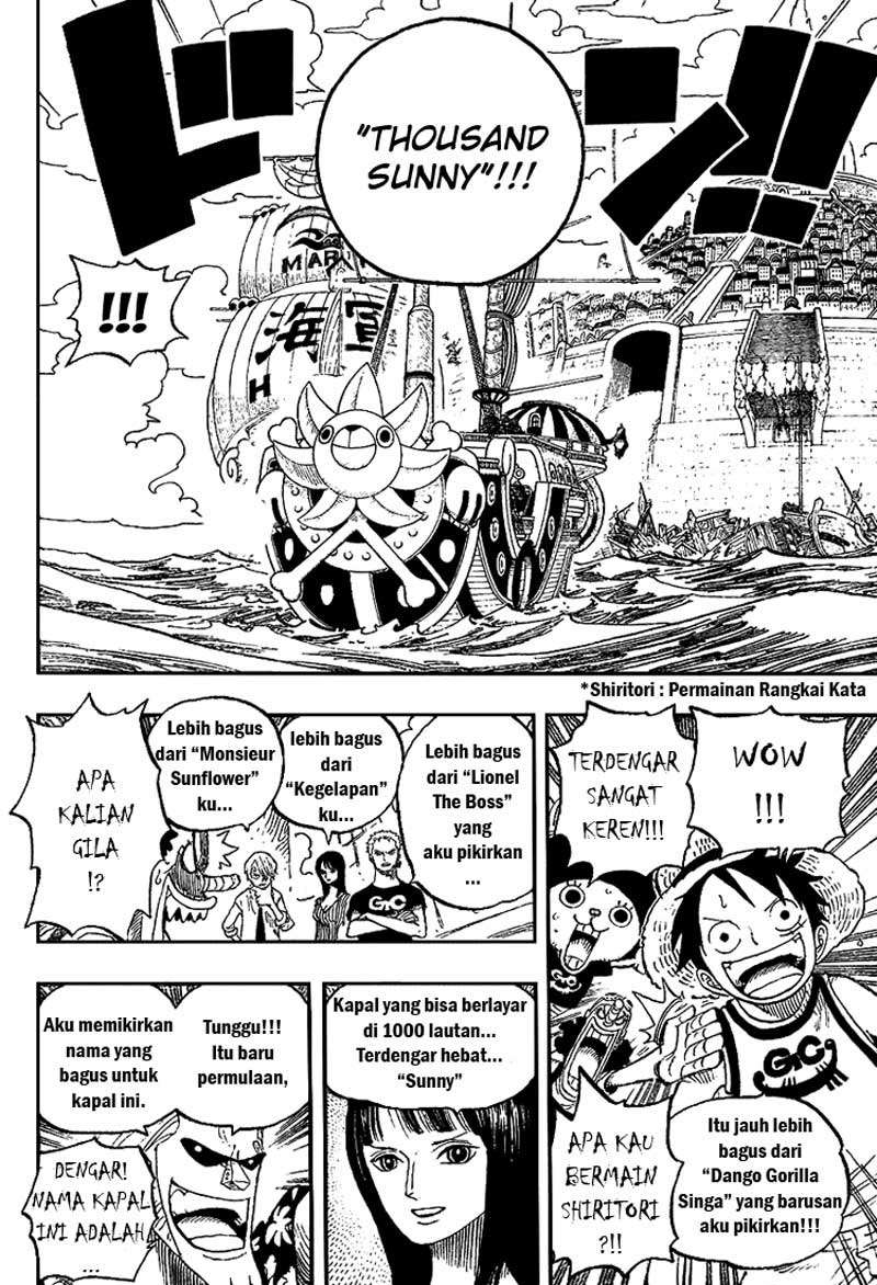 One Piece Chapter 439 Gambar 5