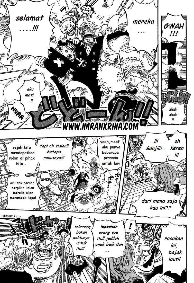 One Piece Chapter 428 Gambar 11