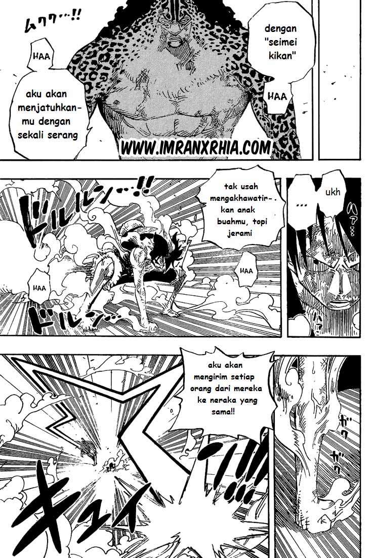 One Piece Chapter 427 Gambar 9