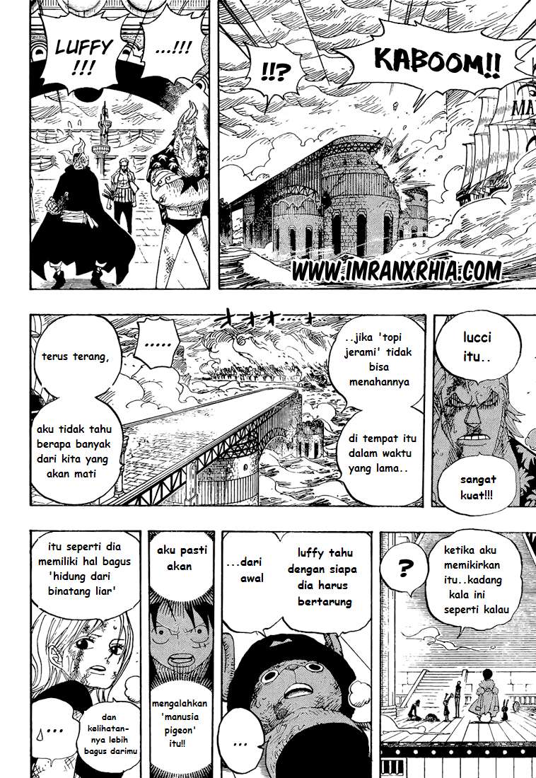 One Piece Chapter 425 Gambar 16