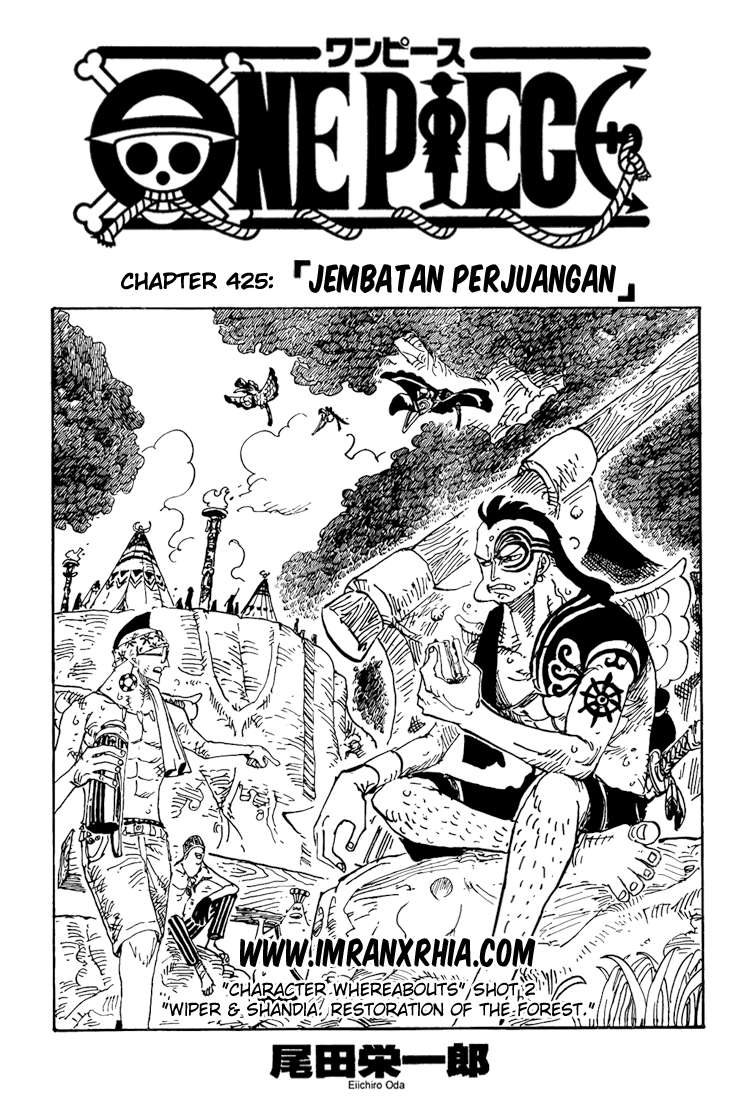 Komik One Piece Chapter 425 gambar nomor 1