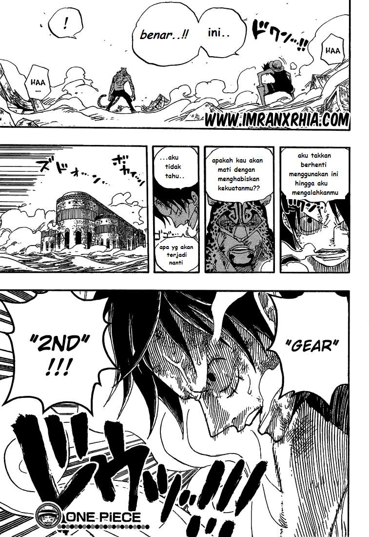 One Piece Chapter 424 Gambar 18