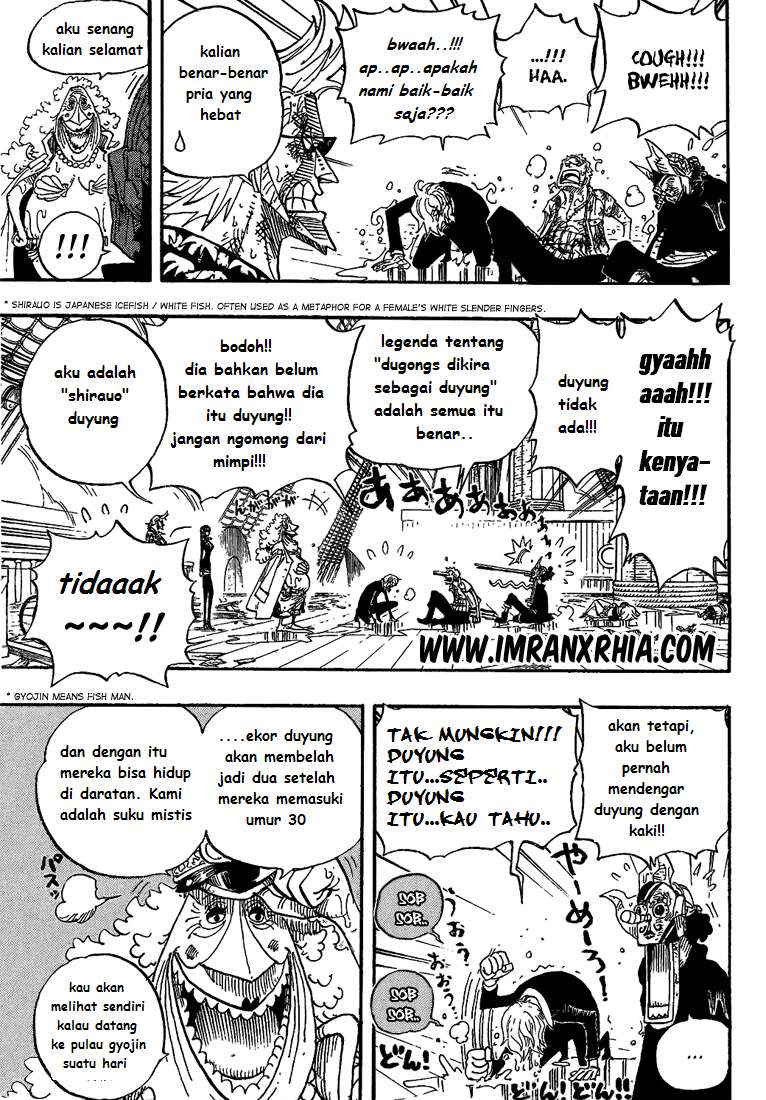 One Piece Chapter 424 Gambar 10