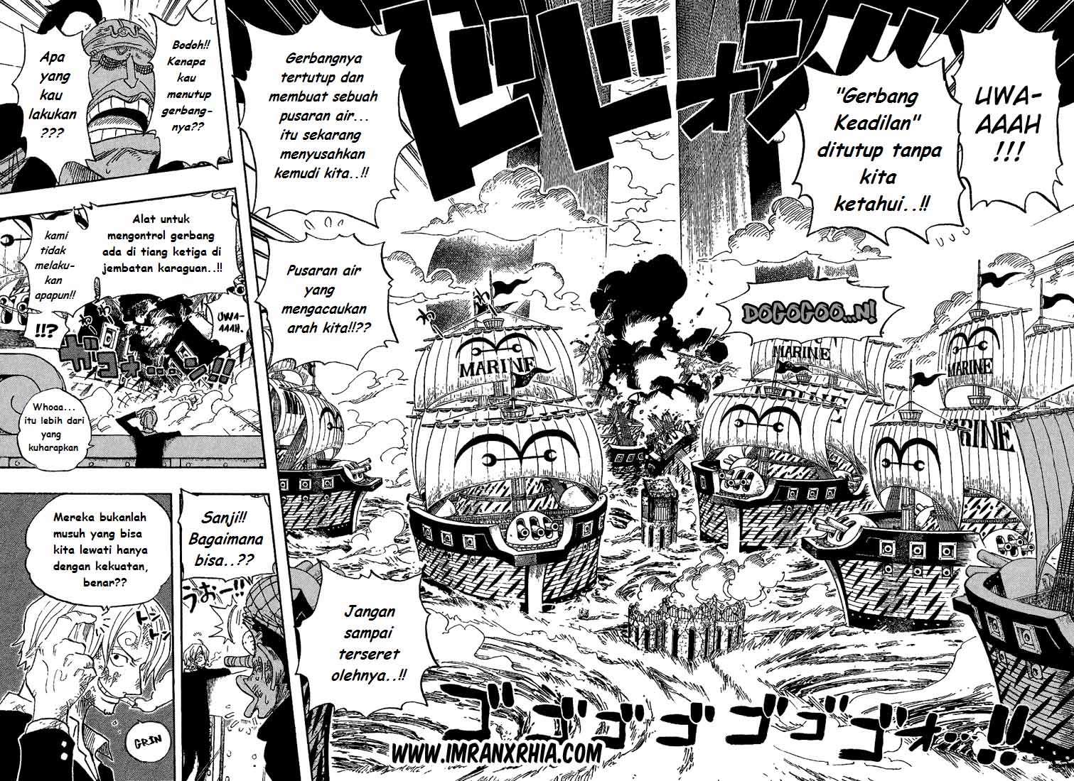 One Piece Chapter 429 Gambar 8